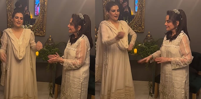 Mumtaz e Resham condividono i riflettori nel Dance Video f