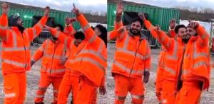 Punjabi Workers bring Bhangra vibes to HS2 project