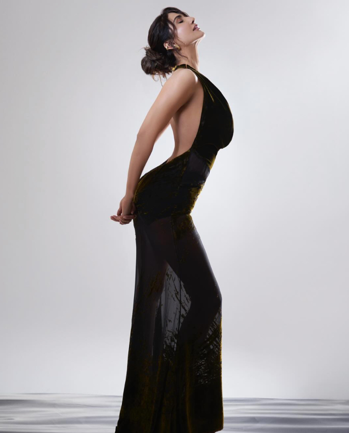 Vaani Kapoor sizzles in Peter Dundas Backless Gown - 3