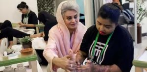Acid Attack Survivors Thriving in Pakistani Salons f