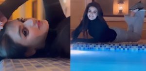 Hira Mani trolled over her Poolside Video f