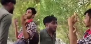 Indian Man slaps Schoolboy for 'Flirting' with Girlfriend f