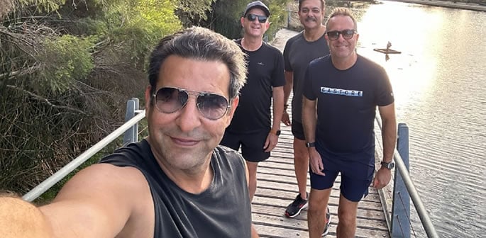 Wasim Akram criticised for His Response to Armpit Hair Remark f
