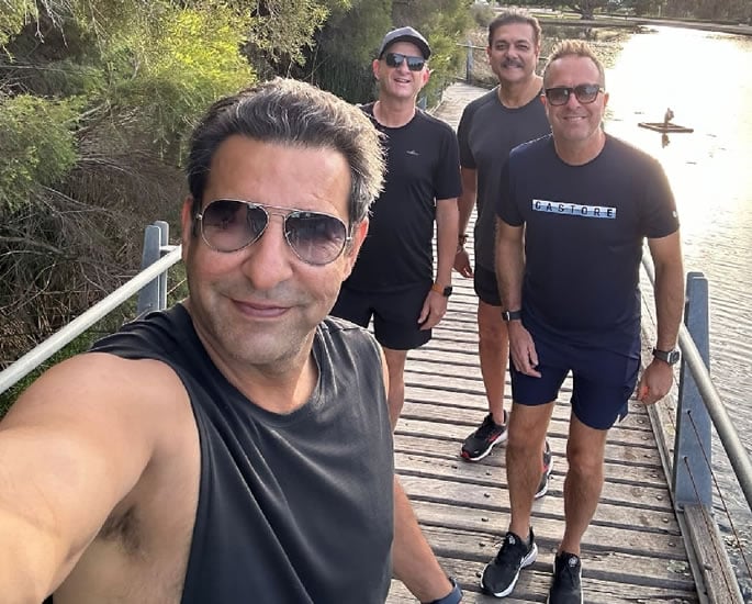 Wasim Akram criticised for His Response to Armpit Hair Remark