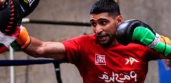 Amir Khan returns to Training as he seeks Boxing Comeback f