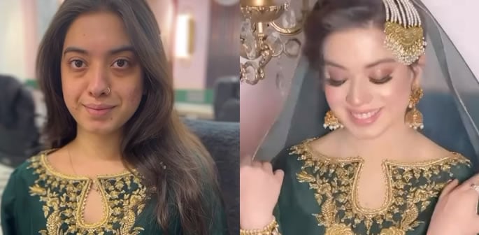 Arisha Razi Khan trolled over Before & After Makeup Video f