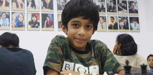 NRI Chess Prodigy becomes Youngest Player to beat Grandmaster f