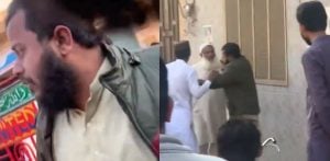 Pakistani Man beaten by Locals after Trying to Meet Married Lover f
