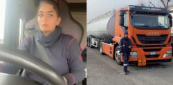 Who is Italy’s first Punjabi Woman to drive a Fuel Tanker?
