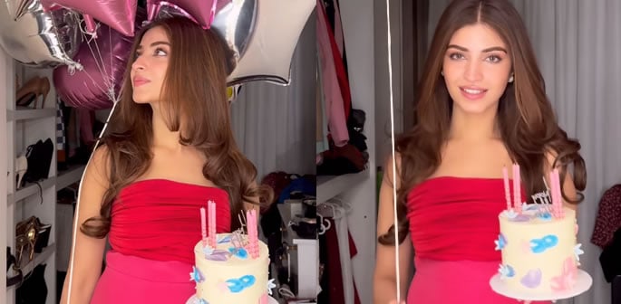 Kinza Hashmi celebrates her Birthday in Style f