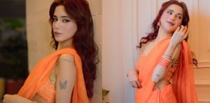Aima Baig criticised for her Saree Photos f