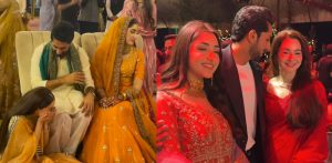 Le interazioni dello sposo con Hania Aamir sollevano le sopracciglia f