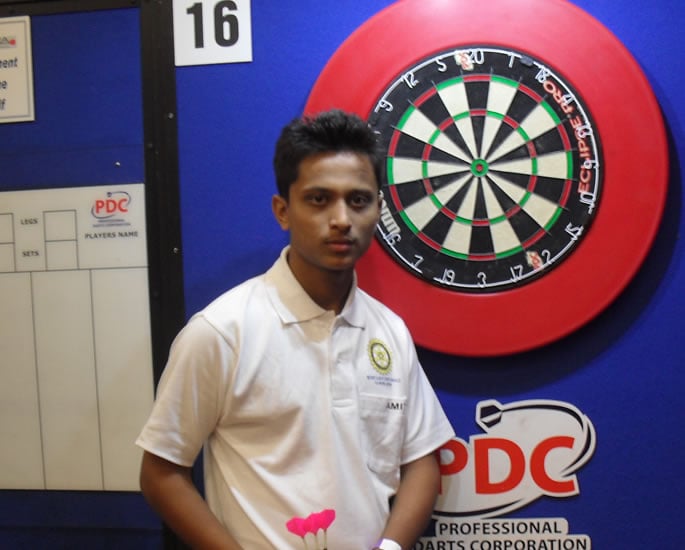 Which Indian-Origin Darts Players have played in the PDC - amit