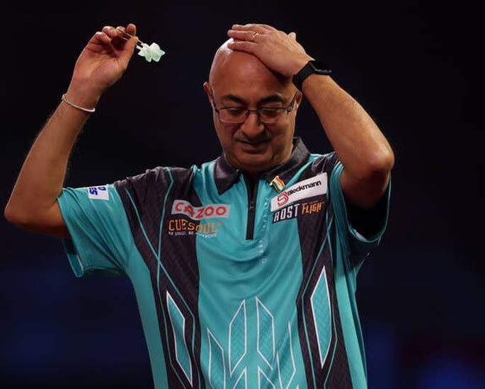 Which Indian-Origin Darts Players have played in the PDC - jiwa