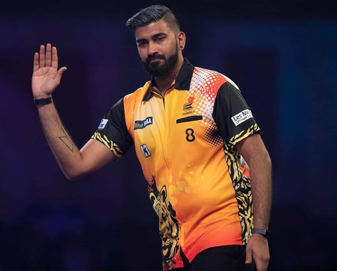 Which Indian-Origin Darts Players have played in the PDC - kumar#