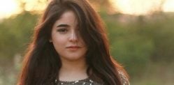 Zaira Wasim announces Death of Her Father f