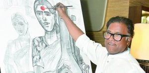 La vita e le opere del pittore indiano Laxman Aelay