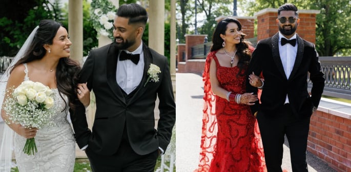 Apprentice Stars Harpreet Kaur Akshay Thakrar Tie the Knot - F