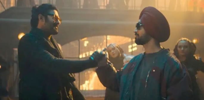 Diljit Dosanjh & Prabhas join forces in 'Bhairava Anthem' f