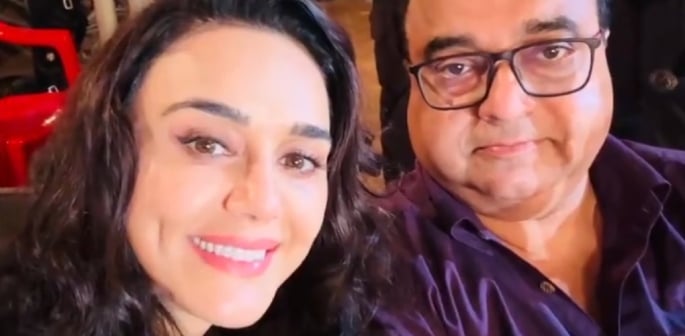 پریتی زنٹا نے 'لاہور، 1947' کی شوٹنگ مکمل کی۔