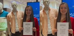 Russian Influencer poses in Shop seeking Indian Husband f