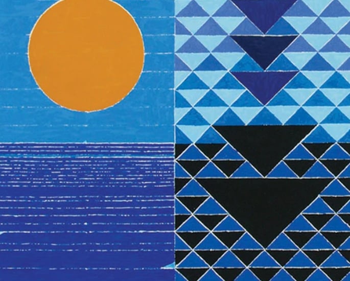 10 Most Stunning Paintings by SH Raza - Surya and Naga