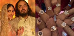Anant Ambani gifts £138k Watch to Celeb Friends