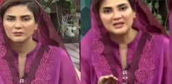 Fiza Ali gets Angry at Teenage Caller during Live Show