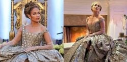 Jennifer Lopez dazzles in Manish Malhotra Gown at Birthday Bash - F