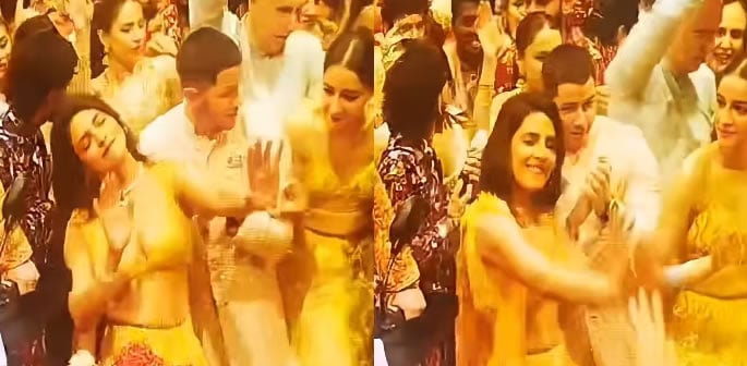 'Rude' Ananya Panday 'pushes' Nick Jonas at Ambani Bash f