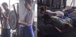 Shoaib Malik & Sana Javed trolled over Gym Video f
