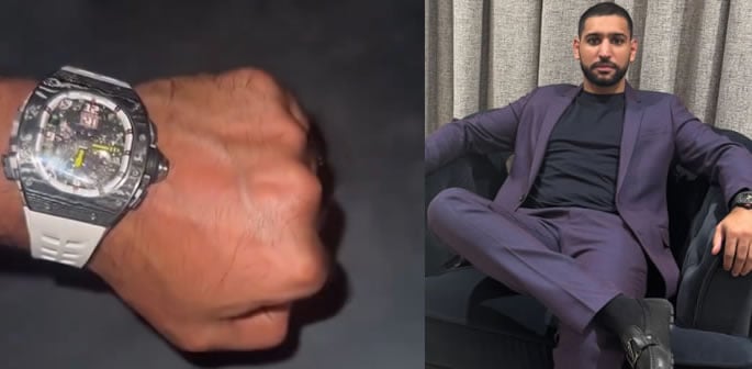 Amir Khan mocked for flaunting $1.9m Luxury Watch f