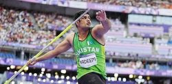 Arshad Nadeem smashes Olympic Javelin Record to Win Gold