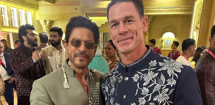 John Cena admits Meeting SRK left him 'Starstruck' f