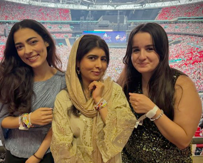 Malala celebrates 1st 'proper' Concert at Taylor Swift's Eras Tour