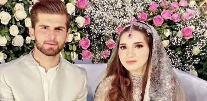 Shaheen Shah Afridi & Mke Ansha wanamkaribisha Mwana f
