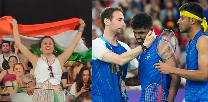 Taapsee Pannu 'blamed' for India's Badminton Loss at Olympics f