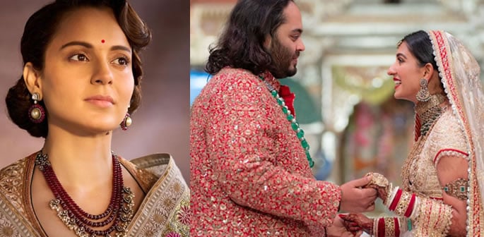 Why did Kangana Ranaut not attend the Ambani Wedding f
