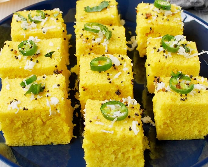 7 Easy Gujarati Dishes You Can Cook at Home - dhokla