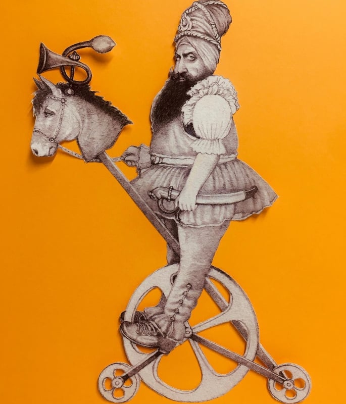 8 Most Stunning Paintings by Saira Wasim - From the Land of Mysticism I