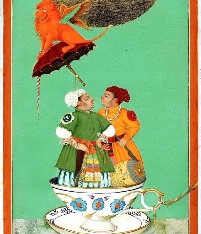 8 Most Stunning Paintings by Saira Wasim - Love Letter