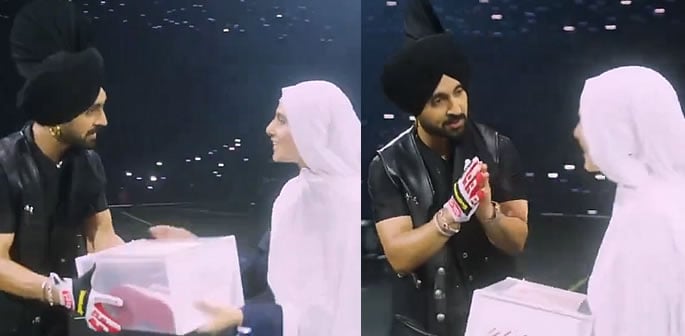 Diljit Dosanjh's gesture to Pakistani Fan wins Hearts f