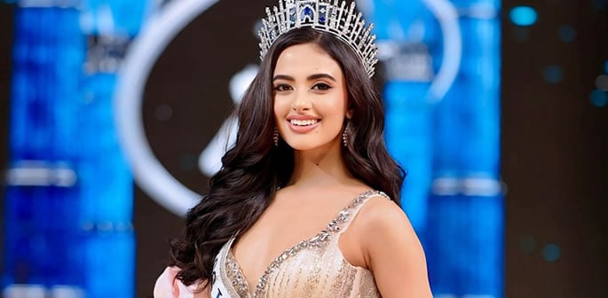 Miss Universe India 2024 ni nani Rhea Singha f