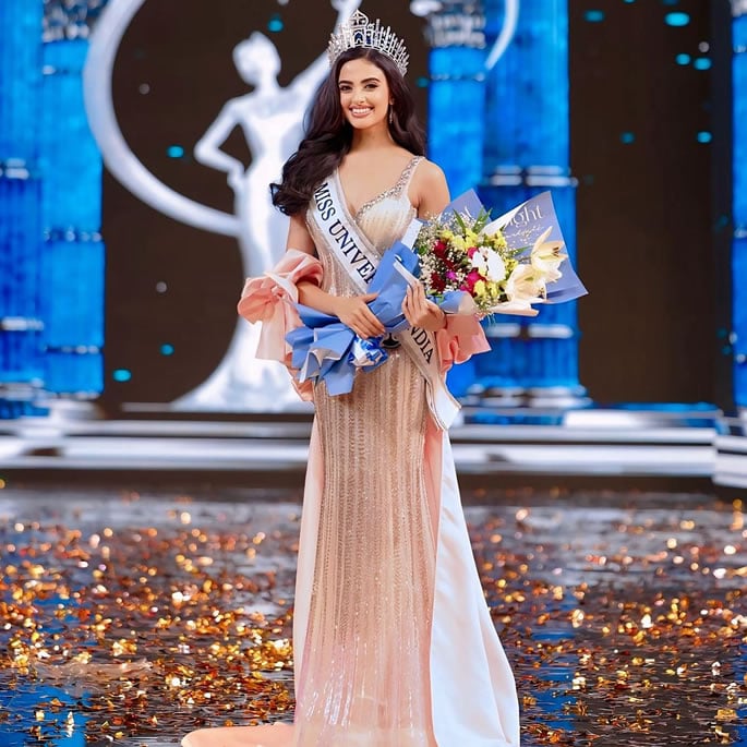 Who is Miss Universe India 2024 Rhea Singha