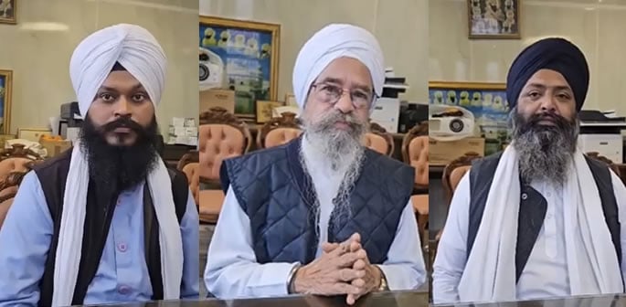 3 سکھ پجاریوں نے مندر f میں گوشت پکاتے اور پیتے پکڑے۔