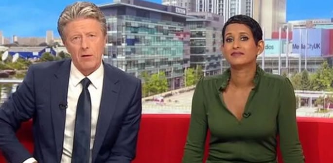 Naga Munchetty di BBC Breakfast chiama Co-Star dopo che ha usato la parola "C" f