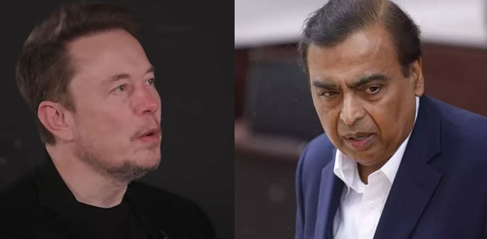 Elon Musk fires Jibe at Mukesh Ambani over Starlink's India Entry f