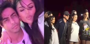 Faryal Makhdoom Enjoys a Night with SRK & Aryan Khan f