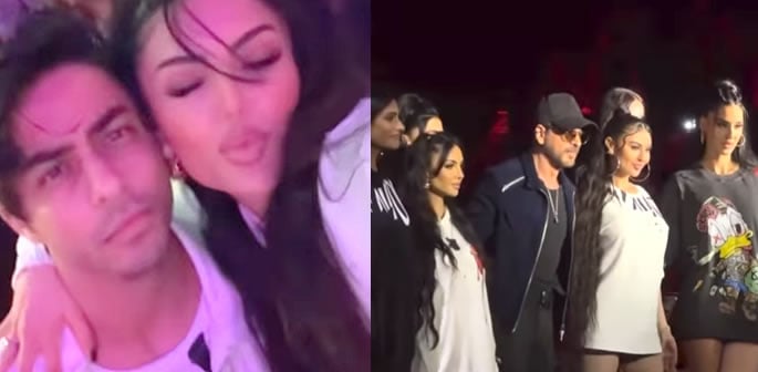 فریال مخدوم نے ایس آر کے اور آریان خان کے ساتھ ایک رات کا لطف اٹھایا