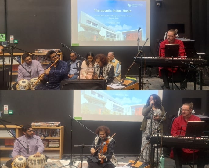 Renowned Violinist Johar Ali and BCU Launch Project T.I.M.E
